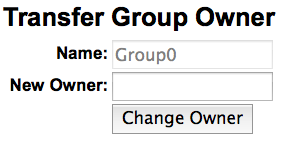 The Transfer Group form